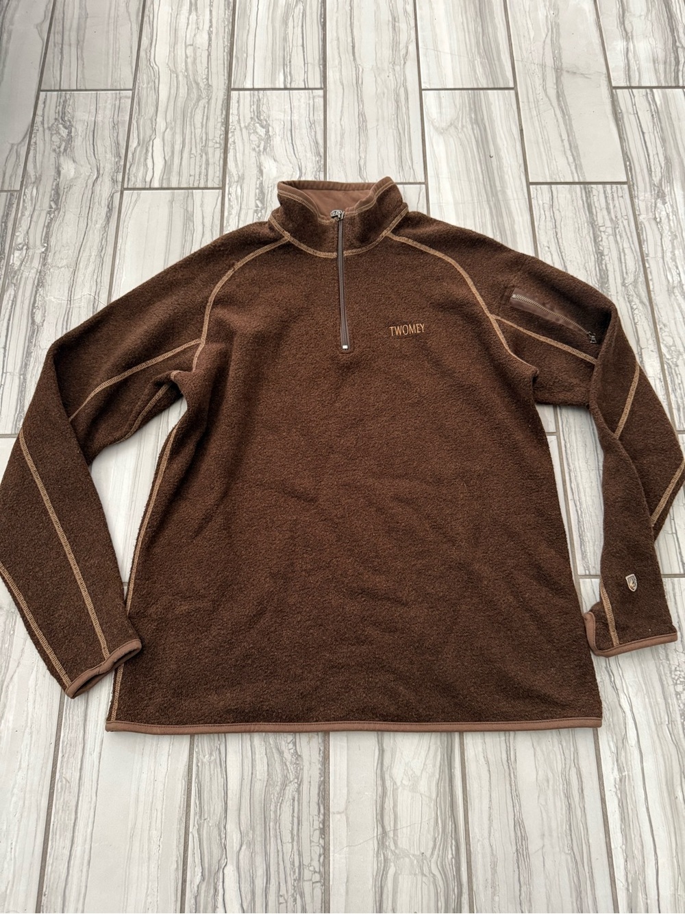 Kuhl Alfoaca 1/4 zip sweater. GUC